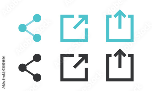 シェアマークのアイコン