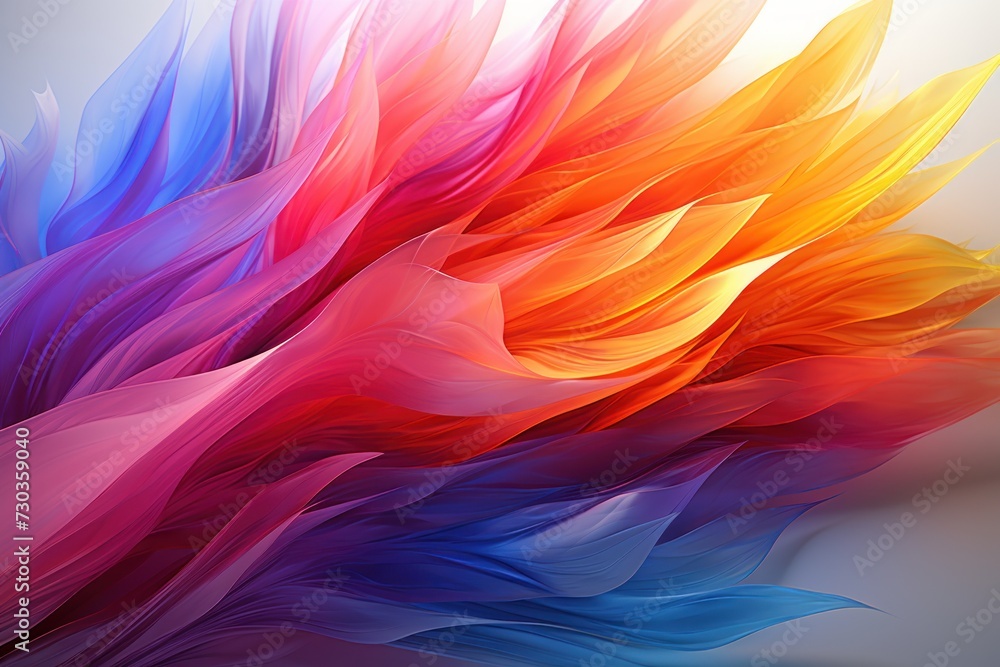 Explosion of colorful powder on black background. Feather. Illustration. Holi. Explosion of colorful powder on black background. Feather. Illustration. Holi.