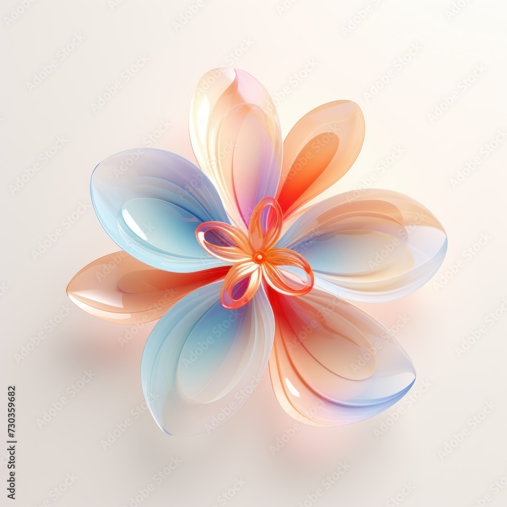 Happy women's day. Mother's day. 8 march. Flowers on stem with leaves, Blossom floral bouquet. Flowers in plastic 3d. spring flowers. Flower made from plastic bottles recyclable garbage concept.