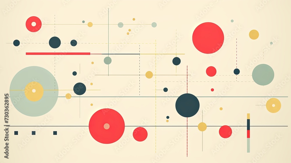 Abstract techno background with circles and lines. Minimal geometric compositions. Techno backdrop. Digital art. Illustration for cover, card, banner, poster, brochure or presentation. Abstract techno background with circles and lines. Minimal geometric compositions. Techno backdrop. Digital art. Illustration for cover, card, banner, poster, brochure or presentation.