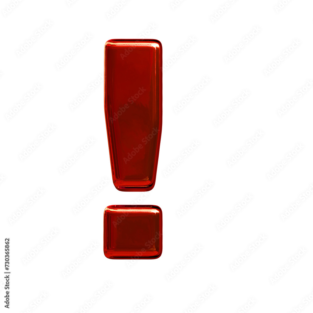 Symbol made of red vertical blocks Symbol made of red vertical blocks
