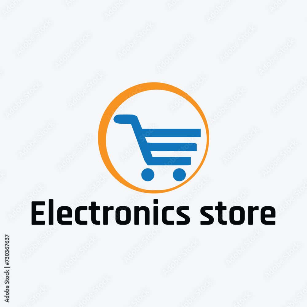 electronics gadgets store logo design vector electronics gadgets store logo design vector