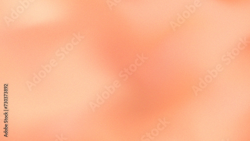 Peach color grainy gradient template. Color of the year 2024 Peach Textured background.