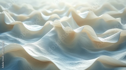 Abstract White Curved Paper, Background HD, Illustrations