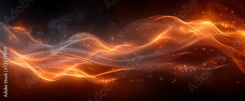 Blur Glowing Lines Neon Abstract Background, Background HD, Illustrations