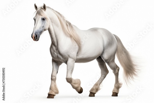 Horse isolated on white background