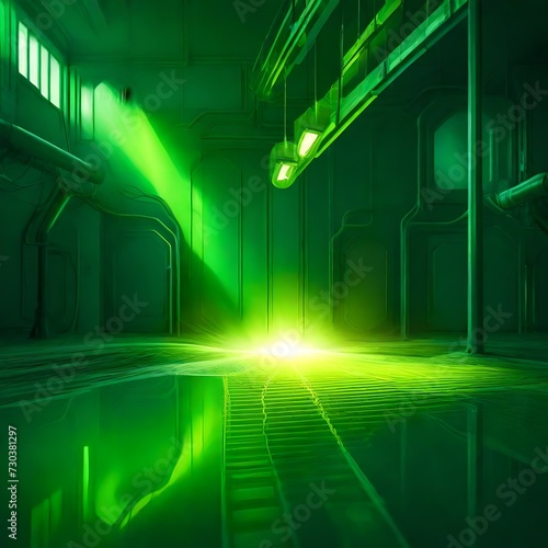 light in the tunnel realistic abstract hd background image