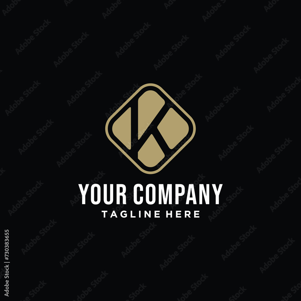 Letter K Hexagon Logo Design Letter K Hexagon Logo Design