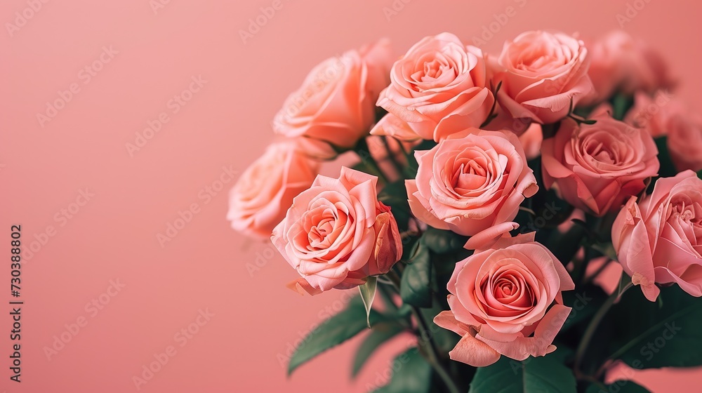 A lovely arrangement of creative arts with pink and white flowers, including roses A lovely arrangement of creative arts with pink and white flowers, including roses