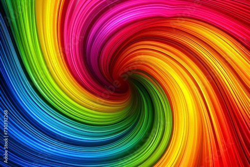 Gradient swirl spiral spin rainbow multicolored lgbtq literature shreds  neon light contemporary. Vivid bright bright. Geometric twinkle radiant beaming shining. shape brilliant abstract backdrop