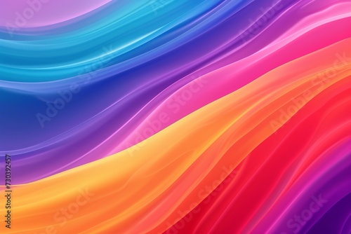 Wallpaper Mural Gradient snippets rainbow multicolored safe space shreds, neon light bisexual. Vivid bright multicolor. Geometric glimmer radiant beaming shining. visual effect brilliant abstract backdrop Torontodigital.ca