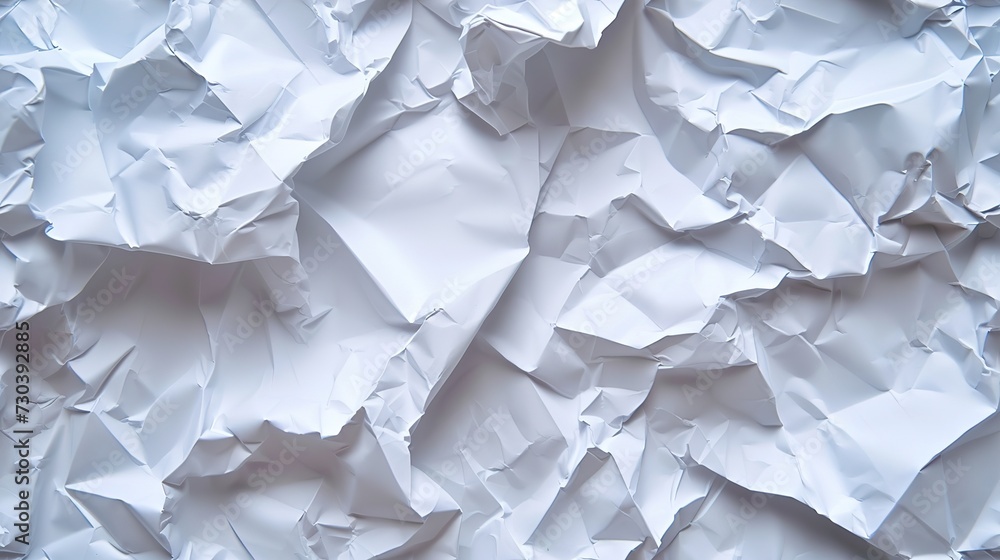 white crumpled paper texture background.
white crumpled paper texture background.