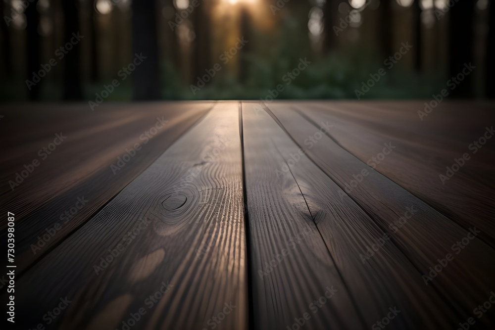 Obraz premium wooden floor and background