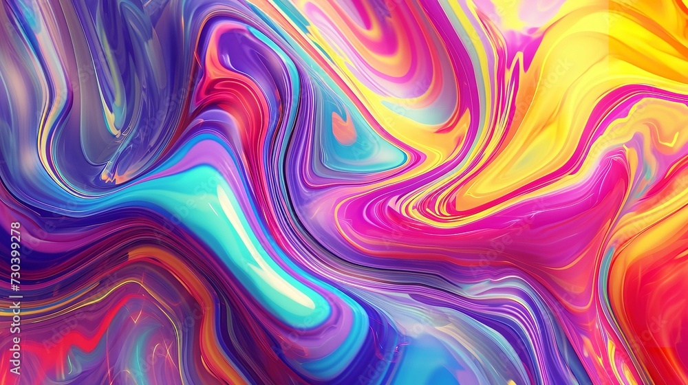 Abstract Colorful Blue Smoke Background Abstract Colorful Blue Smoke Background