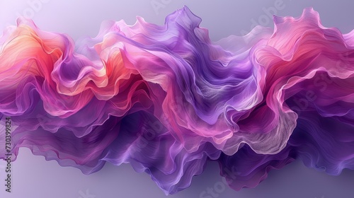 Pink Violet Abstract Shapes On Purple  Background HD  Illustrations