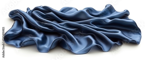 Silk Satin Fabric Navy Blue Color, Background HD, Illustrations
