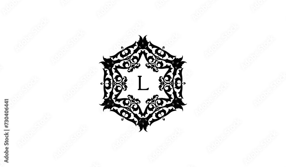 Luxury Alphabetical Star Logo Luxury Alphabetical Star Logo