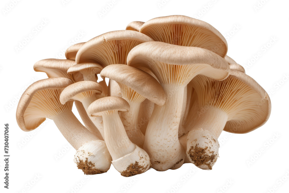 Oyster mushrooms Isolated transparent background. PNG Format. Oyster mushrooms Isolated transparent background. PNG Format.