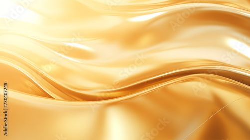 Gleaming Gold Foil Background