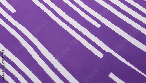 Abstract purple background with white stripes