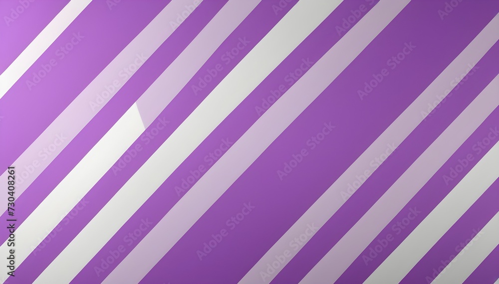 Obraz premium Purple and white diagonal striped background 