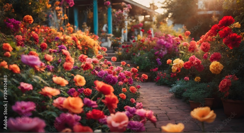 flowers in the garden