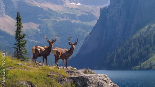 Wildlife at Glacier National Park © buraratn