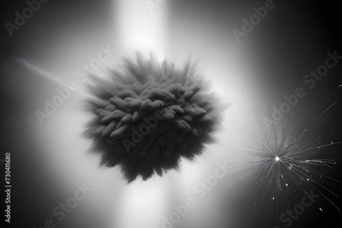 explosion of light