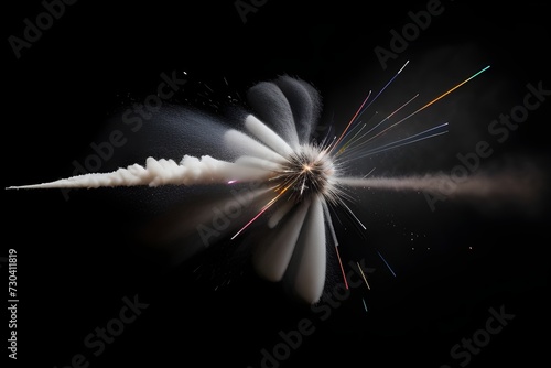 sparkler and fireworks