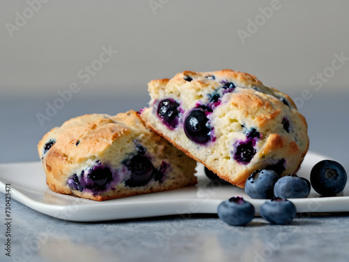 blueberry scone pastry. The burst of juicy blueberries combined with the buttery, crumbly texture of the pastry makes it a delightful indulgence for any time of day.