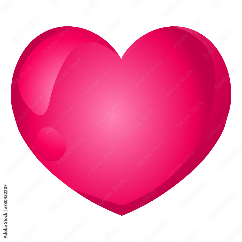 pink  heart