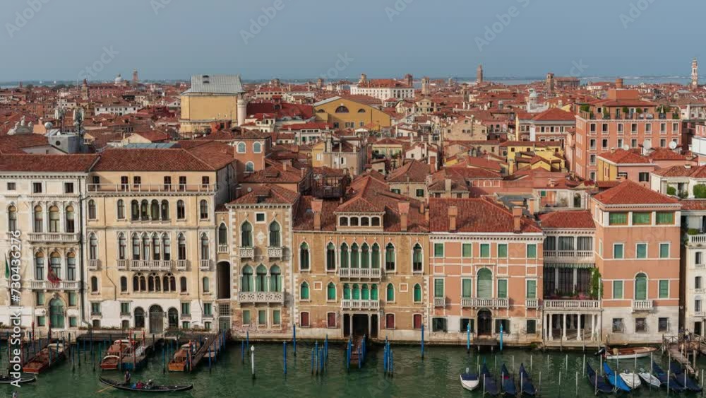 A time-lapse view of the canals of enchanting Venice A time-lapse view of the canals of enchanting Venice