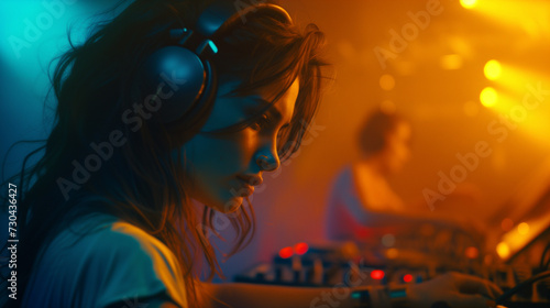 DJ IN THE CLUB
