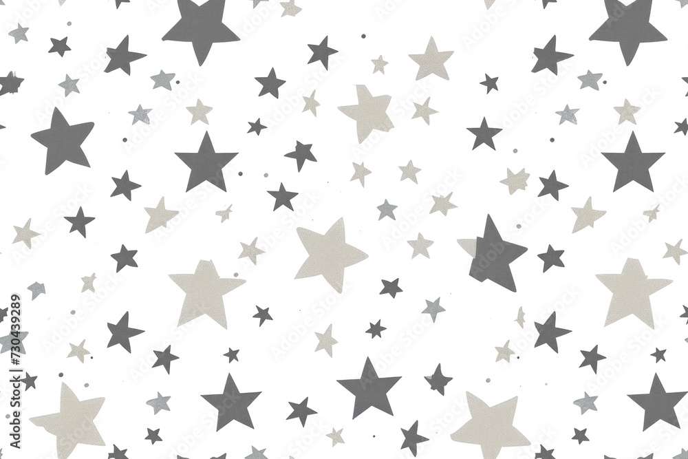 Seamless Pastel Star Pattern Background Seamless Pastel Star Pattern Background