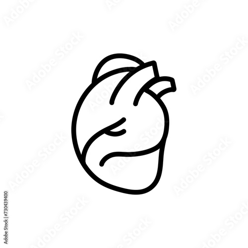 Human heart icon