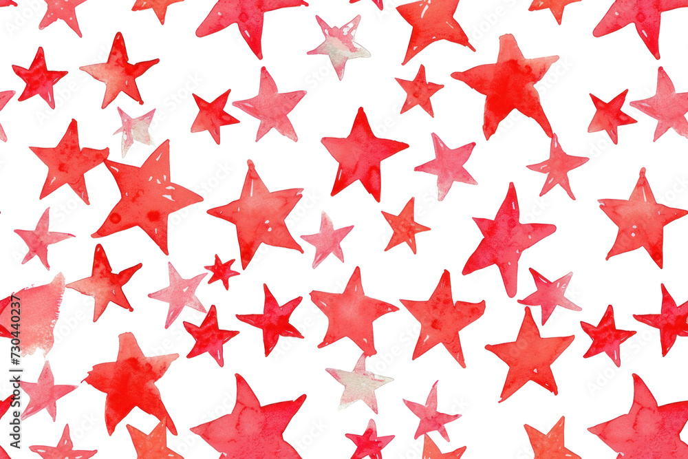 Pastel Star Pattern on Transparent Background Pastel Star Pattern on Transparent Background