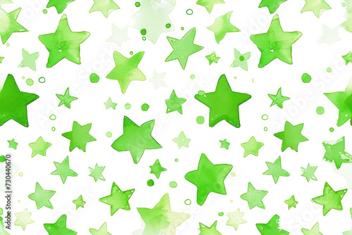 Pastel Star Pattern on Transparent Background © Аrtranq