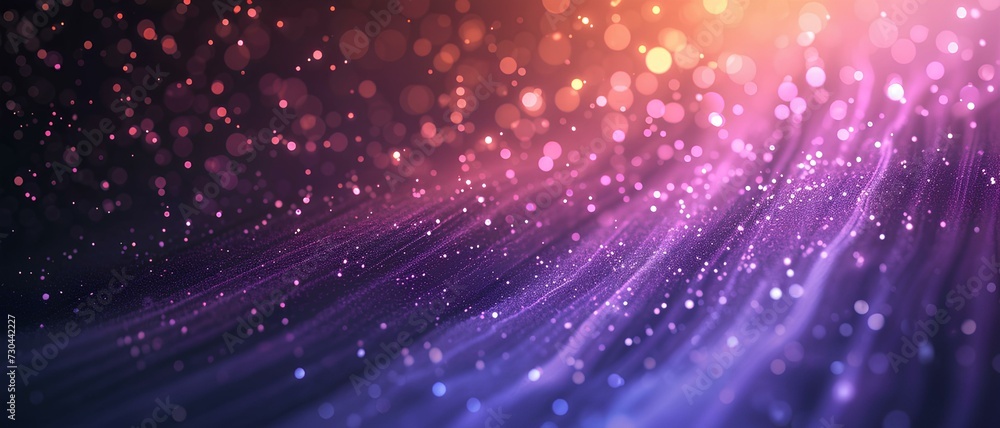 Naklejka premium Purple background in Digital Art with Light Gradient and Vibrant Colors