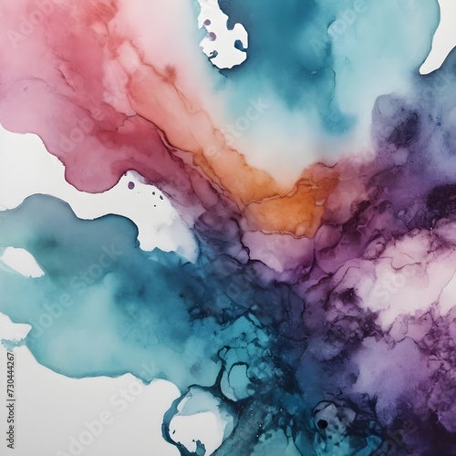 For an abstract background, use marble ink abstract art from a beautiful original painting. An ombre alcohol ink backdrop pattern of smooth marble was created by painting on premium paper texture.