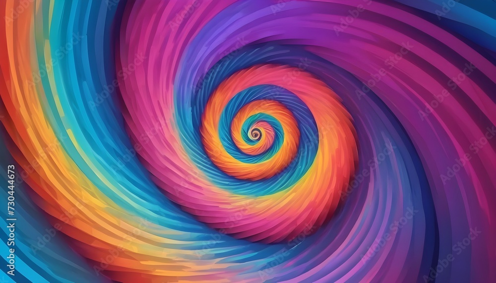Prismatic spiral colorful and vibrant, holographic abstract background Prismatic spiral colorful and vibrant, holographic abstract background