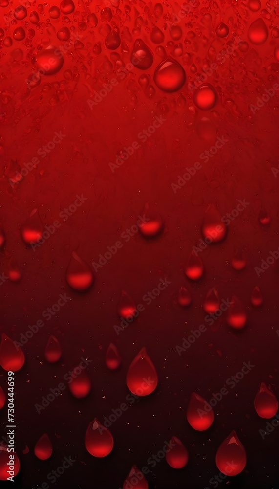 Red abstract drops background Red abstract drops background
