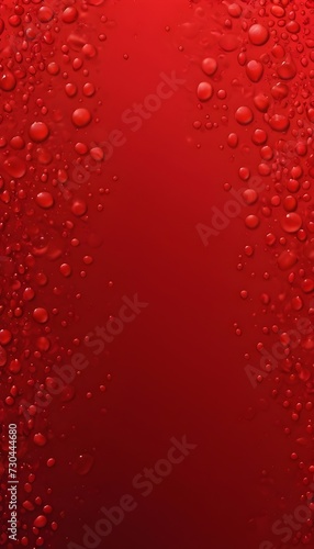 Red abstract drops background