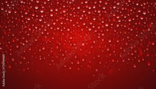 Red abstract drops background
