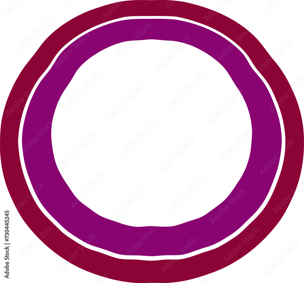 Round frame illustration. Abstract circle frame hand drawing design element Round frame illustration. Abstract circle frame hand drawing design element