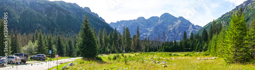 mountain view forest landscape Poland Zakopane