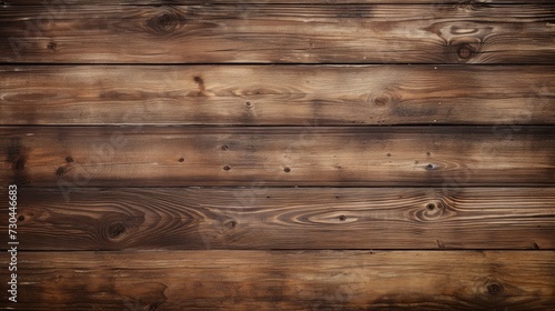 Wooden Wall Constructed With Planks and Boards