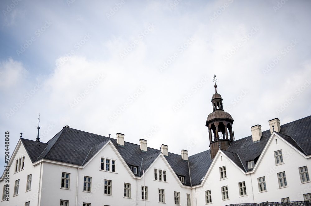 Castle of the city Ploen in northern Germany. High quality photo Castle of the city Ploen in northern Germany. High quality photo