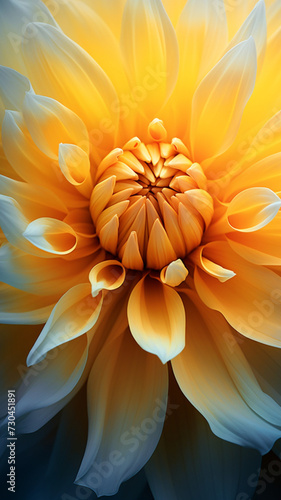 yellow flower on black