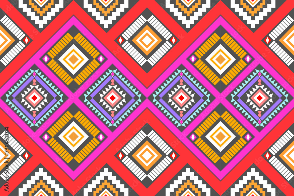 native indigo ethnic Ikat Oriental ethnic seamless pattern traditional background Design for carpet,wallpaper,clothing,wrapping,batik,fabric,Vector illustration embroidery style. native indigo ethnic Ikat Oriental ethnic seamless pattern traditional background Design for carpet,wallpaper,clothing,wrapping,batik,fabric,Vector illustration embroidery style.