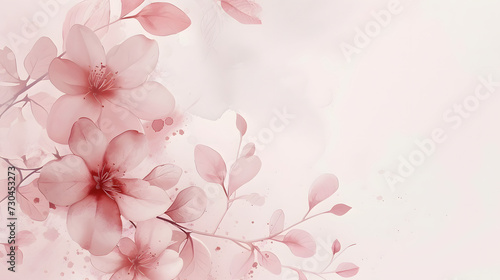 Beautiful flower blossom pale background wallpaper for text and presentations  flower texture  floral design  pale colored background wallpaper for presentation